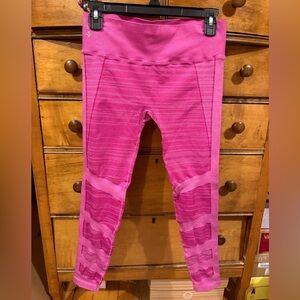 NWOT NUX Leggings in Pink Size Medium Running Yoga Activewear $99 Retail
